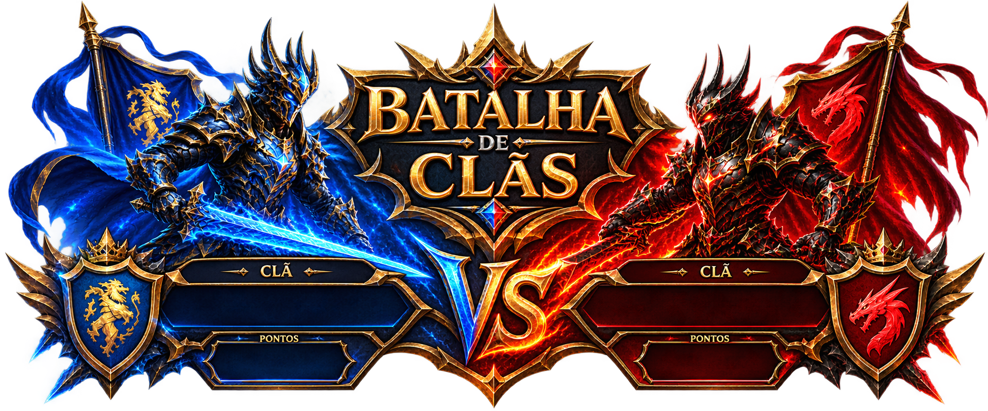 Batalha de Clãs — Kings vs Legends